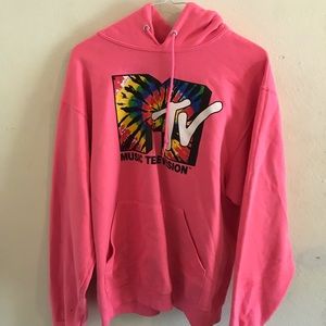 Pink MTV hoodie